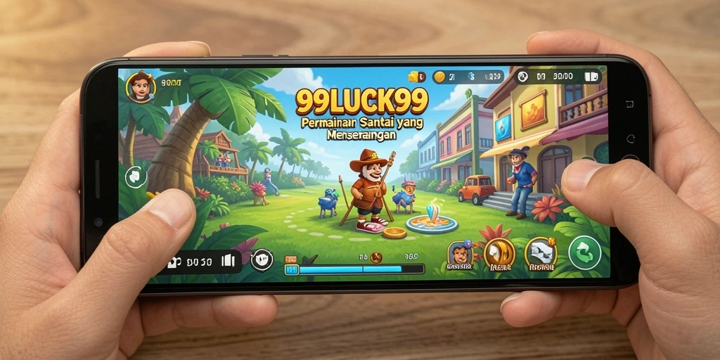 Tangkapan layar gameplay 99LUCK99 menunjukkan keseruan permainan santai.