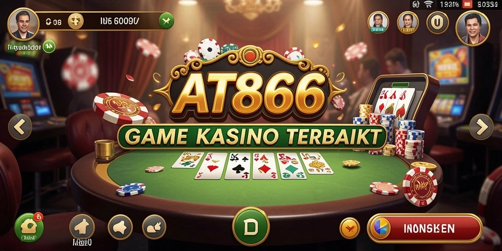 Tampilan menarik dari gameplay Kasino di AT866.