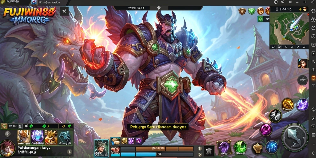 Gameplay seru dengan pertarungan epik di dunia FUJIWIN88.