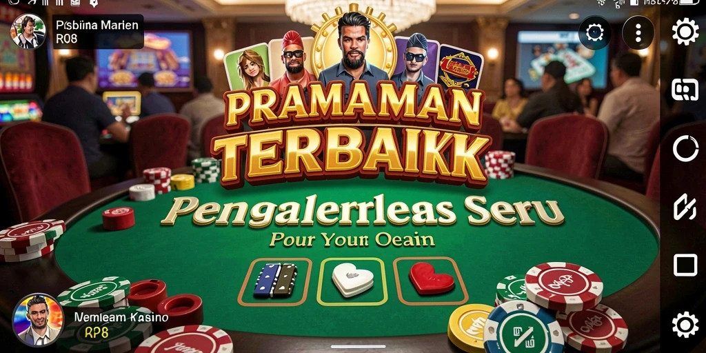 Tampilan menarik dari gameplay dan interaksi di RP8.