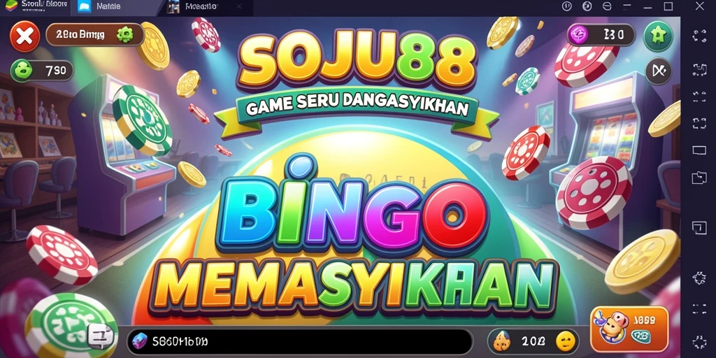 Tampilan gameplay utama SOJU88 yang seru dan interaktif.